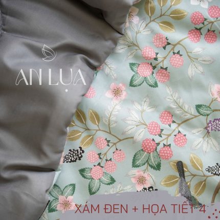 Xám đen + Họa tiết 4